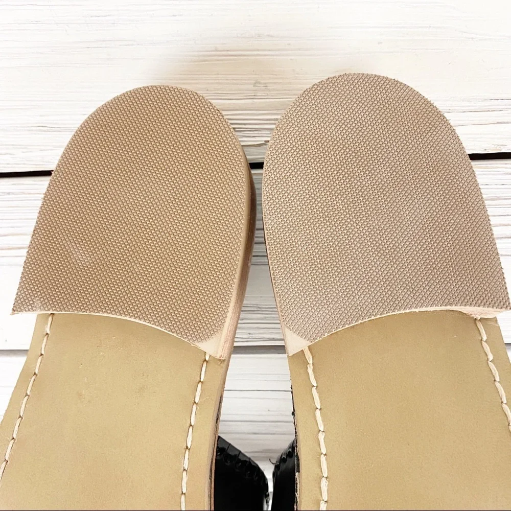 NEW Jack Rogers Hamptons Black Flat Sandals 10.5 - Picture 6 of 11